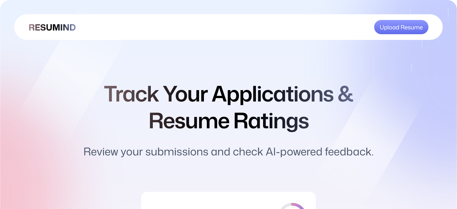 Resumind screenshot